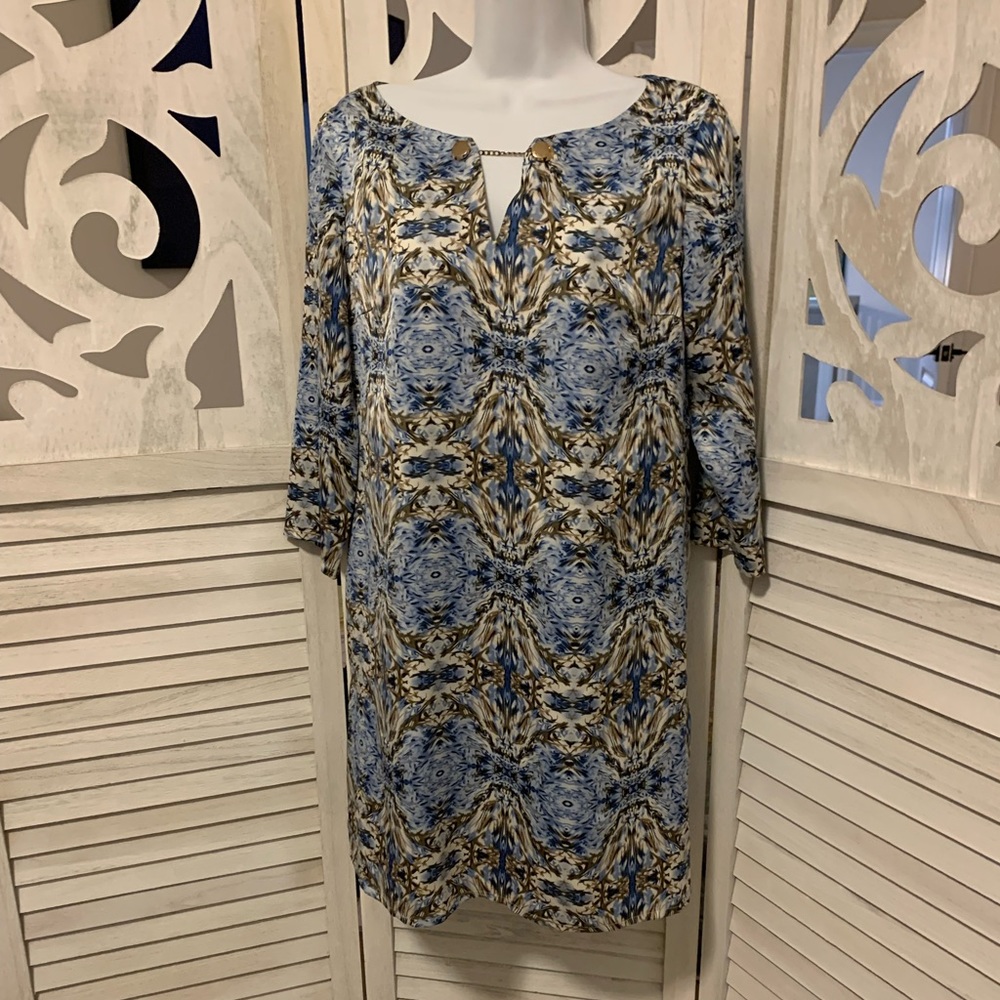 Fun & Flirty Kaleidoscope Print Dress